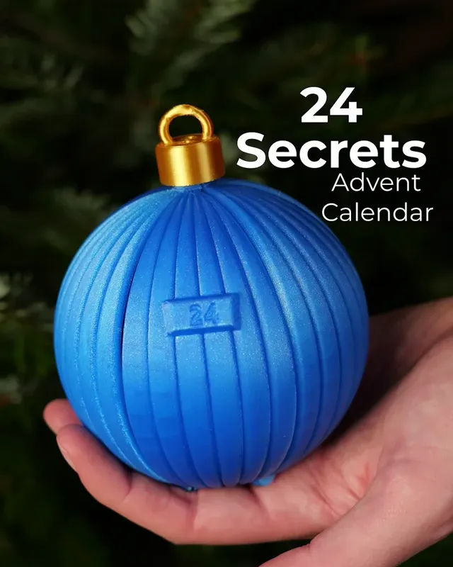 24 Secrets an Ornament Advent Calendar