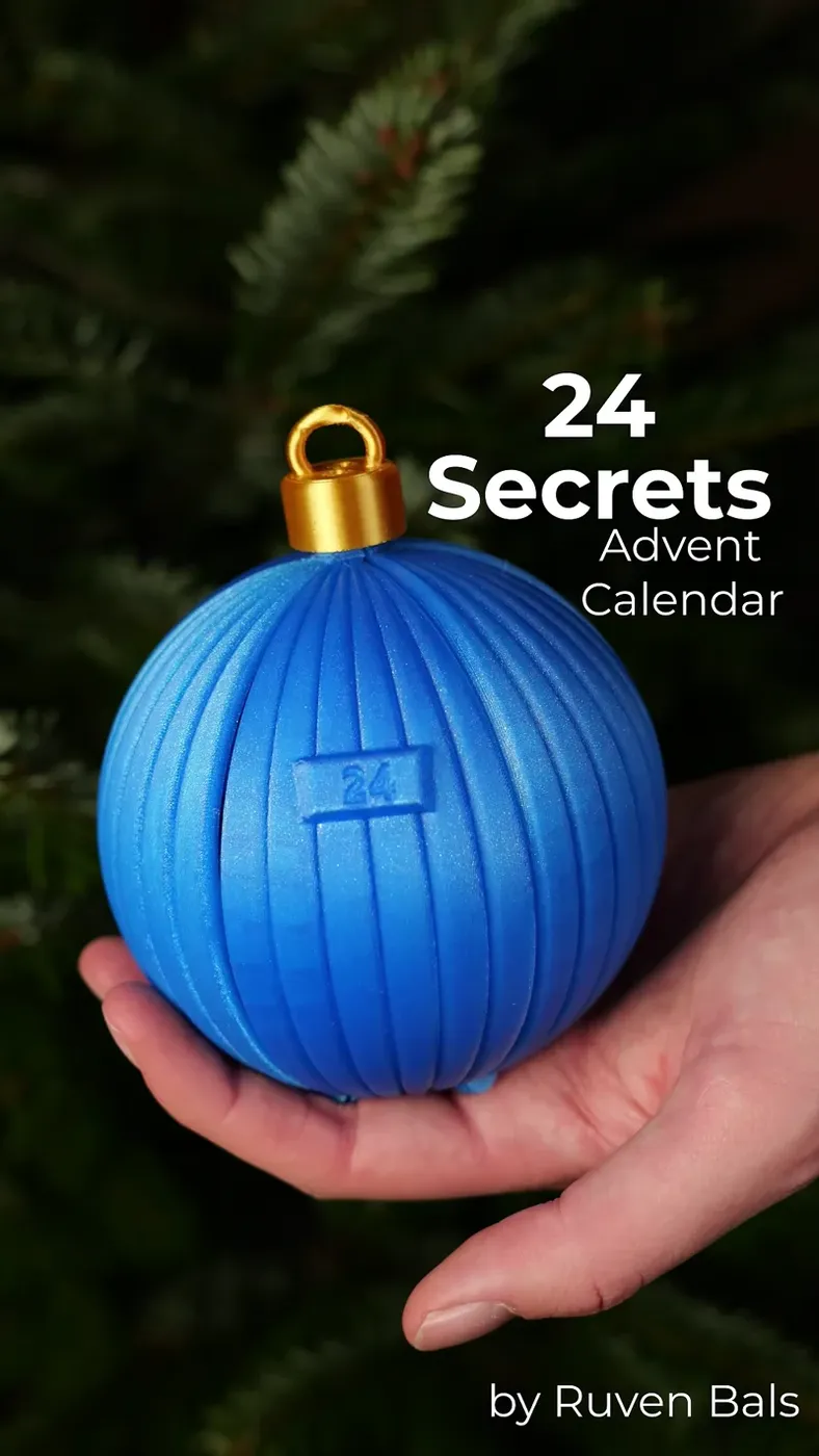 24 Secrets an Ornament Advent Calendar