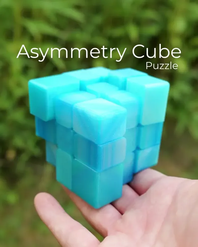 Asymmetry Cube Puzzle
