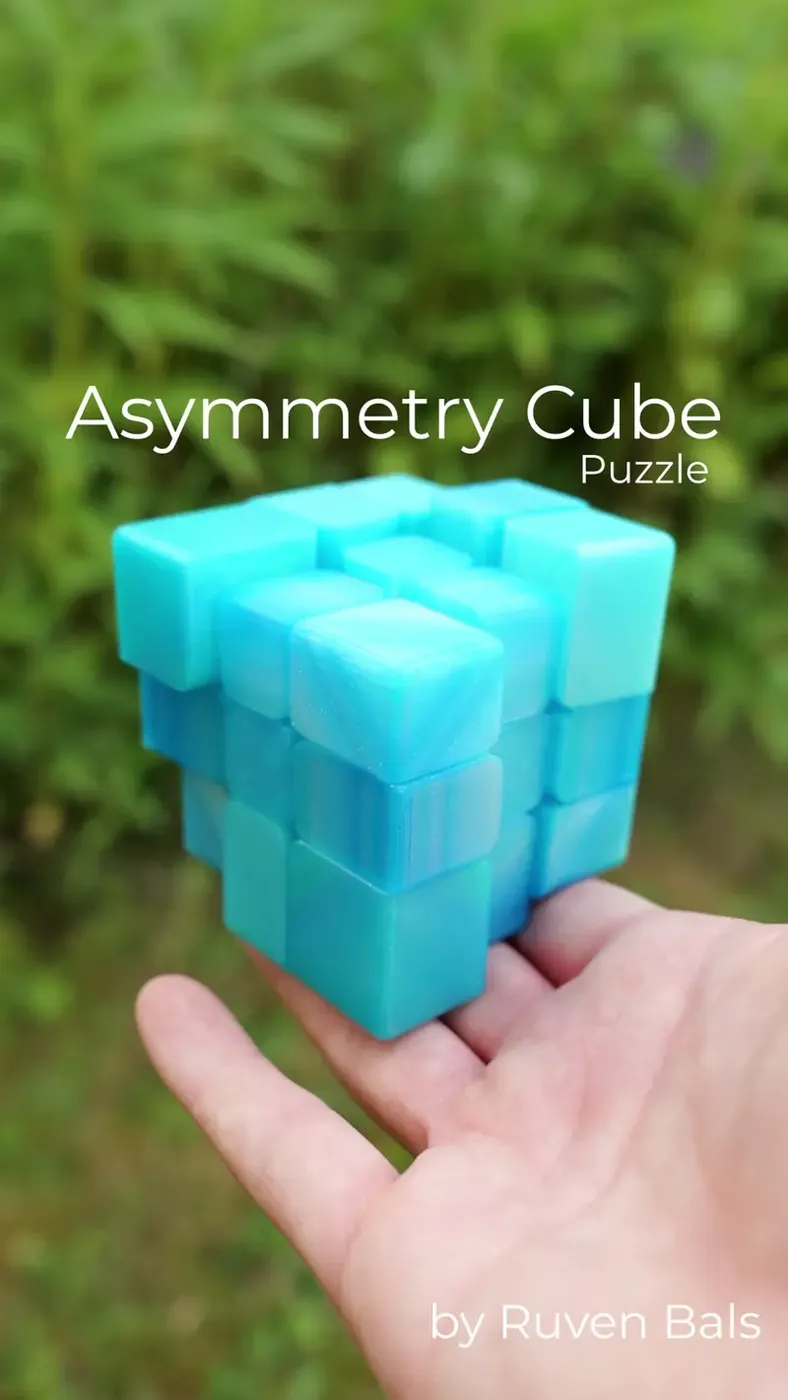 Asymmetry Cube Puzzle