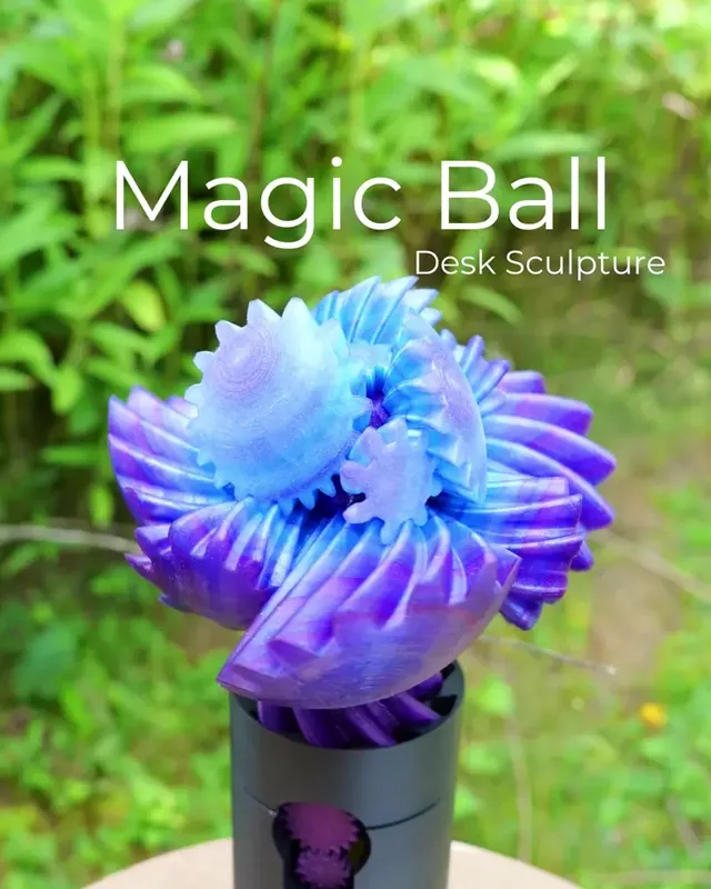 Magic Ball Kinetic Desk Sculpture