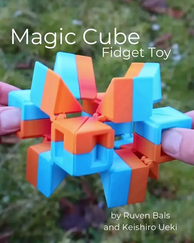 Magic Cube Auxetic