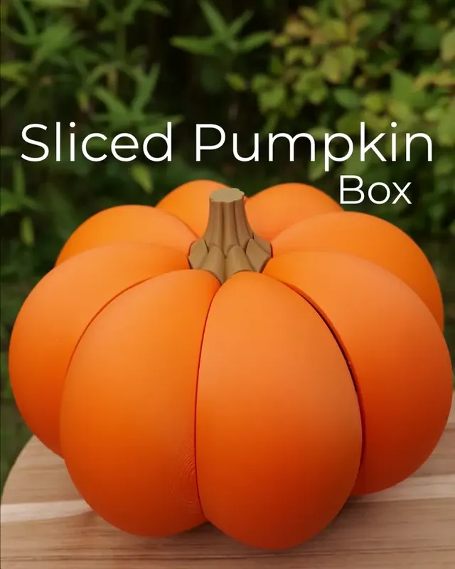 Sliced Pumpkin Box