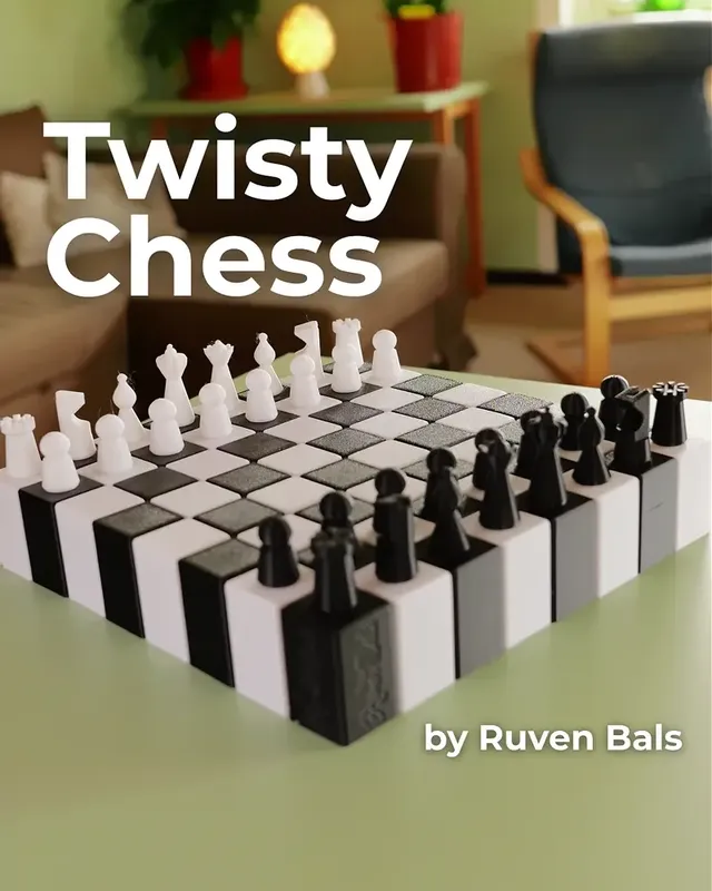 Twisty Chess Board