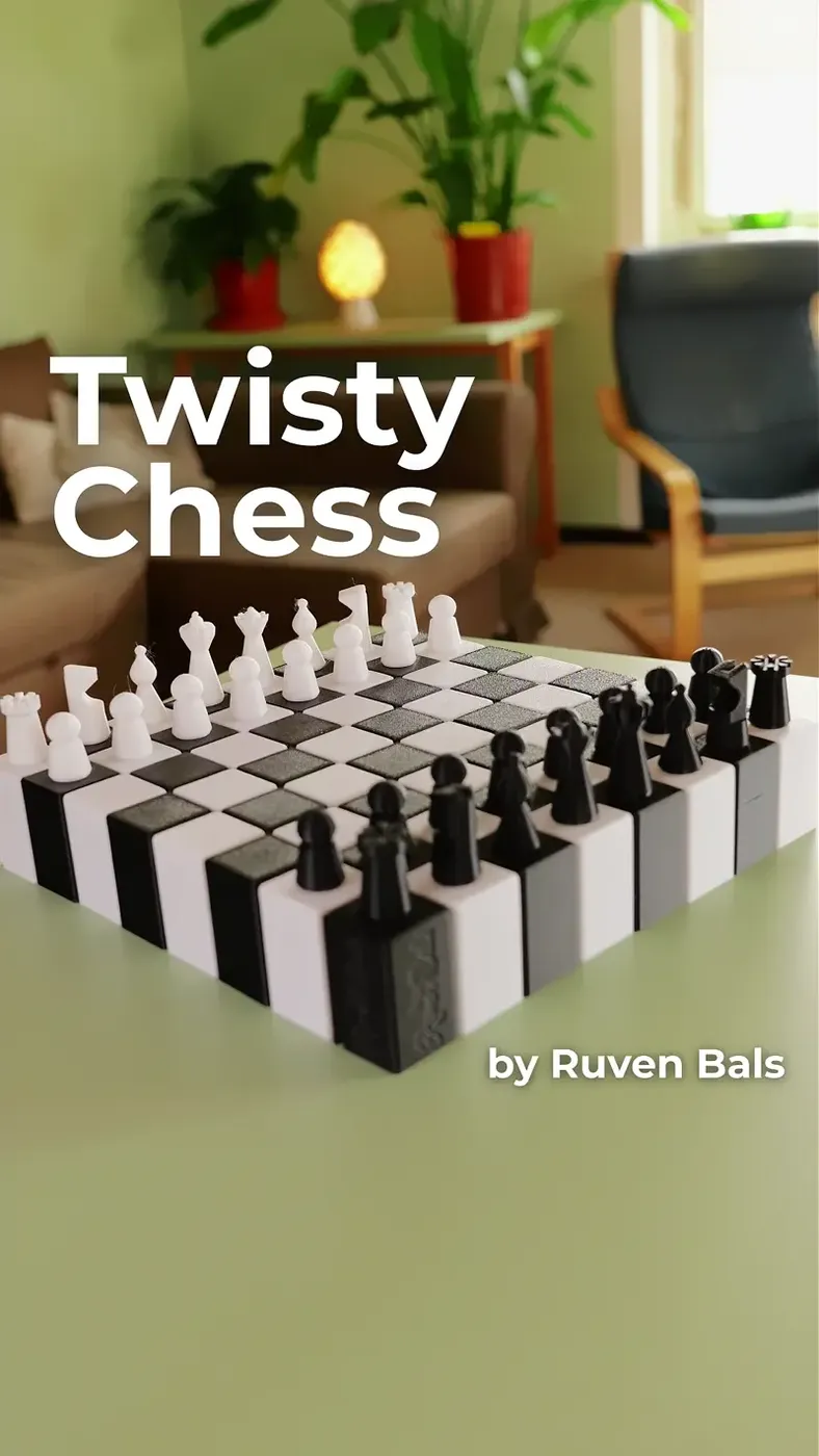 Twisty Chess Board
